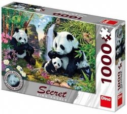 Puzzle Secret collection Pandy 1000 dílků