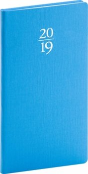 Kapesní diář Capys 2019, modrý, 9 x 15,5