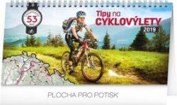 Stolní kalendář Tipy na cyklovýlety 2019
