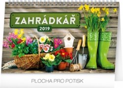 Stolní kalendář Zahrádkář 2019, 23,1 x 1