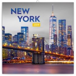 Poznámkový kalendář New York 2019, 30 x