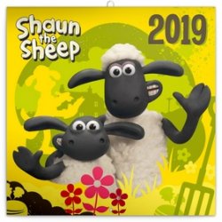 Poznámkový kalendář Ovečka Shaun 2019, 3