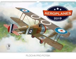 Nástěnný kalendář Aeroplanes – Jaroslav
