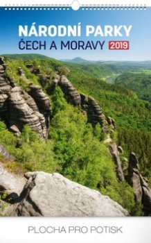 Nástěnný kalendář Národní parky Čech a M