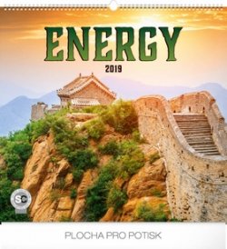 Nástěnný kalendář Energie 2019, 48 x 46