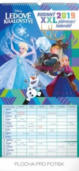 Nástěnný kalendář Rodinný plánovací XXL