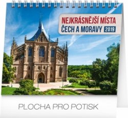 Stolní kalendář Nejkrásnější místa Čech