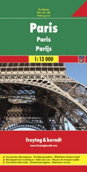Plán města Paříž 1 :13 000