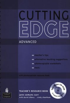 New Cutting Edge Advanced Teachers Book and Test Master CD-Rom Pack