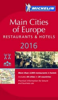 Main cities of Europe 2016 MICHELIN Guide