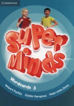 Super Minds 3 Wordcards /Pack of 83/
