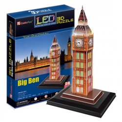 Puzzle 3D Big Ben / led - 28