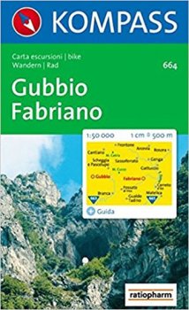 GUBBIO-FABRIANO 1:50 000