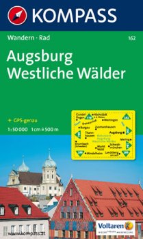 AUGSBURG WESTLICHE WÄLDER 1:50 000