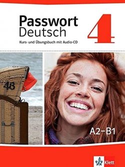 Passwort Deutsch neu  4 (A2-B1) – Kurs/Übungsbuch + CD