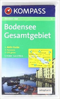 BODENSEE GESAMTGEBIET 1:75 000