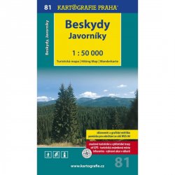 BESKYDY JAVORNÍKY 1:50 000