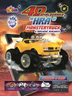 Hra Monstertruck - 4D omalovánka