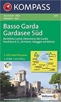 BASSO GARDA-GARDASEE SÜD 1:50 000