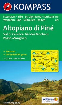 ALTOPIANO DI PINÉ 1:35 000