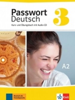 Passwort Deutsch neu  3 (A2) – Kurs/Übungsbuch + CD