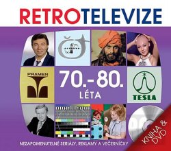 Retro televize - 70.-80. léta - DVD + kniha 
