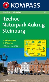 ITZEHOE NATUPARK AUKRUG STEINBURG 1:50 000