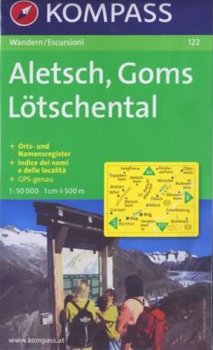 ALETSCH-GOMS LOTSCHENTAL 1:50 000