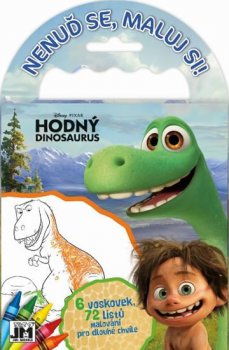 Hodný dinosaurus - Omalovánky na cesty