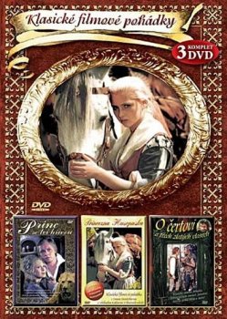 Klasické filmové pohádky I. - Princezna Husopaska, Princ se lví hřívou a O čertovi a třech zlatých vlasech -3DVD