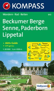 Beckumer Berge Senne,Paderborn Lippetal 843 / 1:50T KOM 