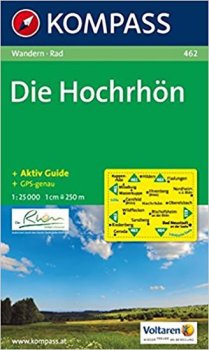 DIE HOCHRHON 1:25 000