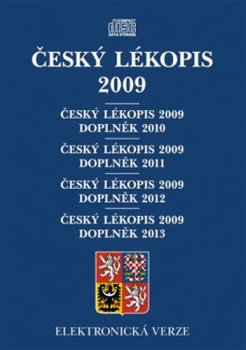 Český lékopis 2009, ČL 2009 – Doplněk 2010, ČL 2009 – Doplněk 2011, ČL 2009 – Doplněk 2012, ČL 2009 – Doplněk 2013 - CD