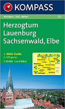 HERZOGTUM LAUENBURG SACHSENWALD, ELBE 1:50 000