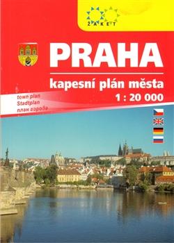 Praha 1:20 000 Kapesní plán