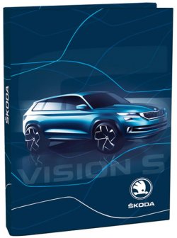 Box na sešity A4 - Škoda Vision