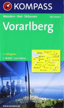 VORARLBERG 2 MAPY 1:50 000