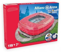 3D Puzzle Nanostad Germany - Allianz Arena fotbalový stadion Bayern Munchen