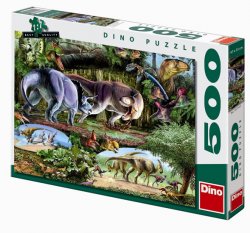 Země Dinosaurů - puzzle 500 dílků