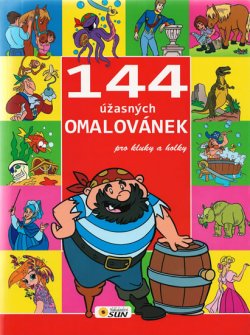 144 úžasných omalovánek