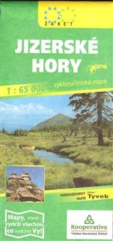 Jizerské hory - cykloturistická mapa 1:65 000
