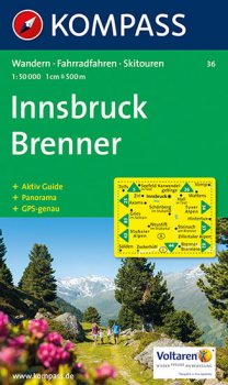 INNSBRUCK BRENNER 1:50 000