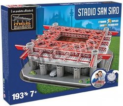 3D Puzzle Nanostad Italy - San Siro fotbalový stadion Inter´s packaging