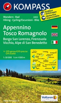 APPENNINO TOSCO ROMAGNOLO 1:50 000