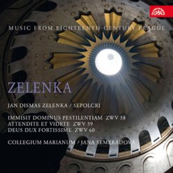 Zelenka: Sepolcra. Hudba Prahy 18. století - CD