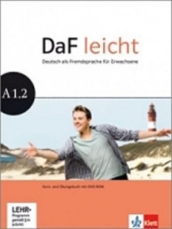 DaF leicht A1.2 – Kurs/Arbeitsbuch + DVD-Rom