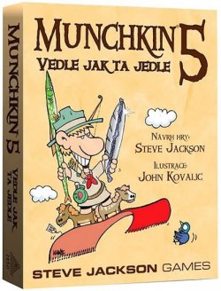 Munchkin 5/Vedle jak ta jedle - Karetní hra - rozšíření