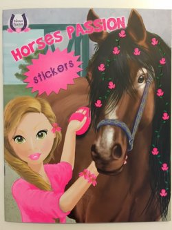 Horses Passion 2 - Milujeme koníky - Omalovánky a samolepky
