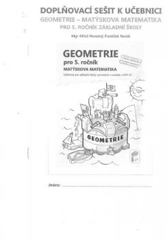 Doplňkový sešit k učebnici Geometrie pro 5. ročník