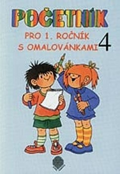 Početník pro 1. ročník ZŠ - 4.díl s omalovánkami (11 až 20 bez přechodu 10)